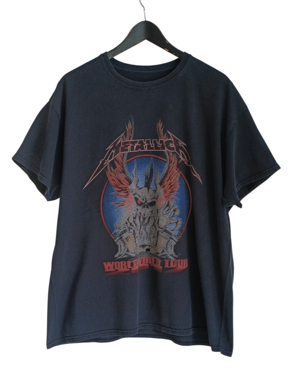 Vintage Metallica 2000s Graphic Shirt Y2K Streetwear Heavy Metal Tee Medium